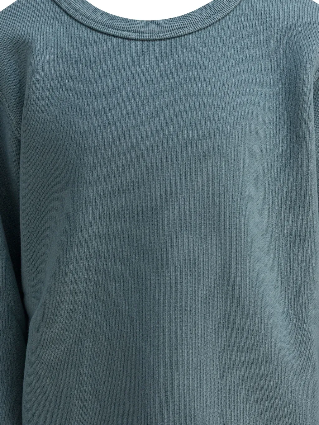 Stone Island Junior Long Sleeved Logo Patch Sweatshirt