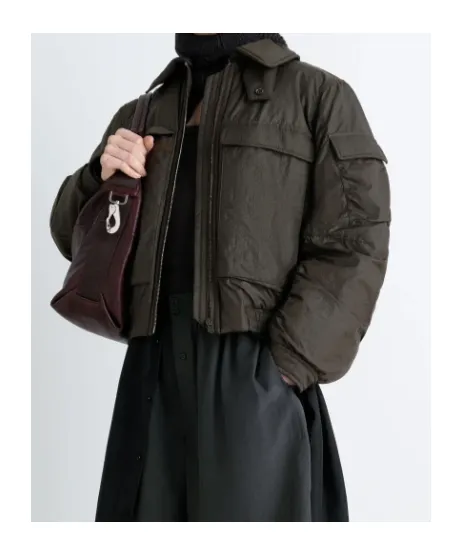 Flap-Pocket Zip-Fastening Jacket