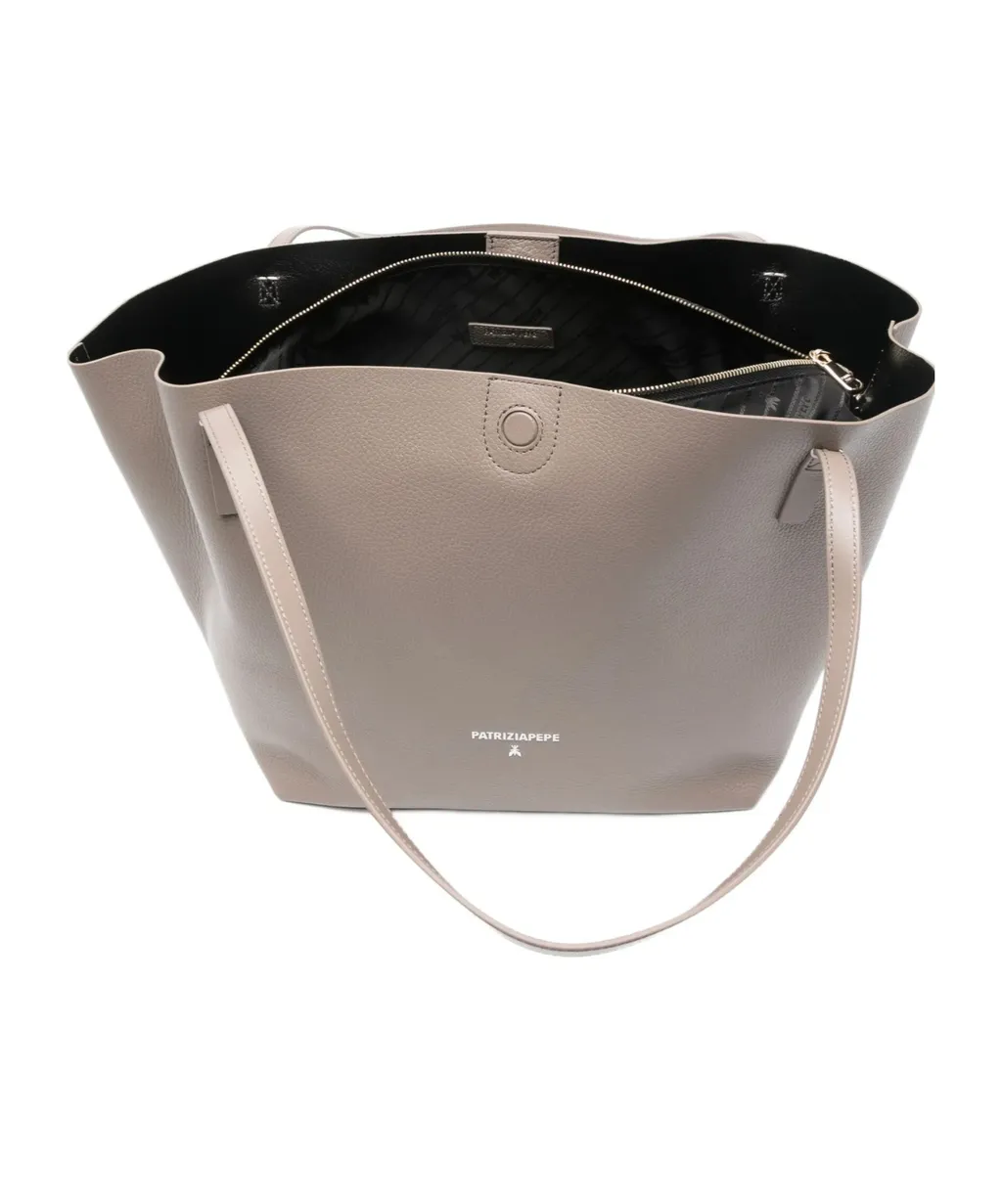 Patrizia Pepe Structured Shoulder Bag