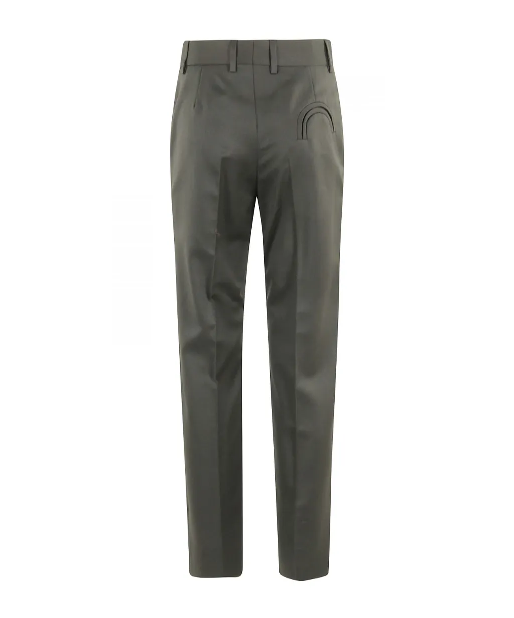 Casual Trousers With Belt Loops
