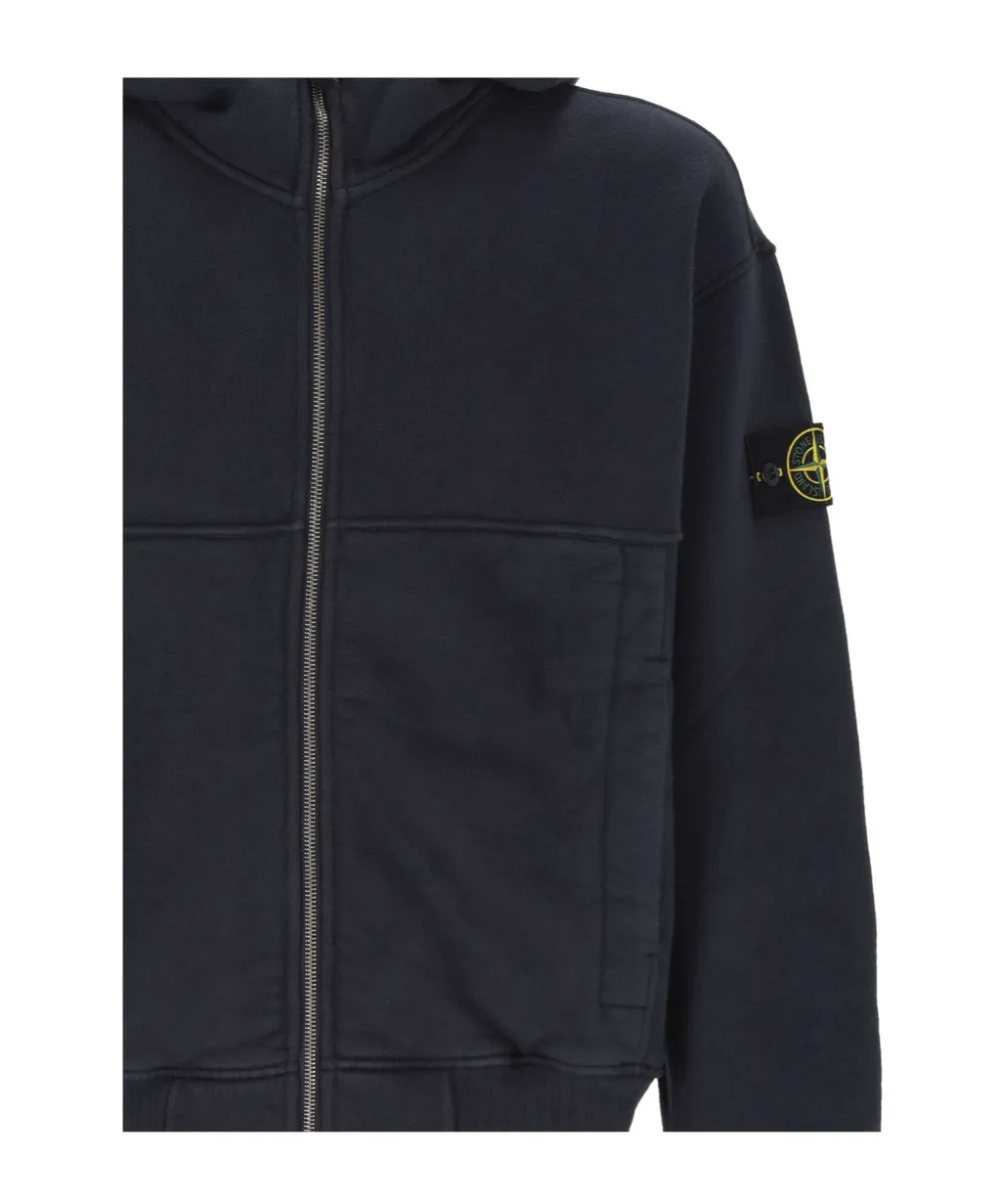 Stone Island Logo Patch Hoodie