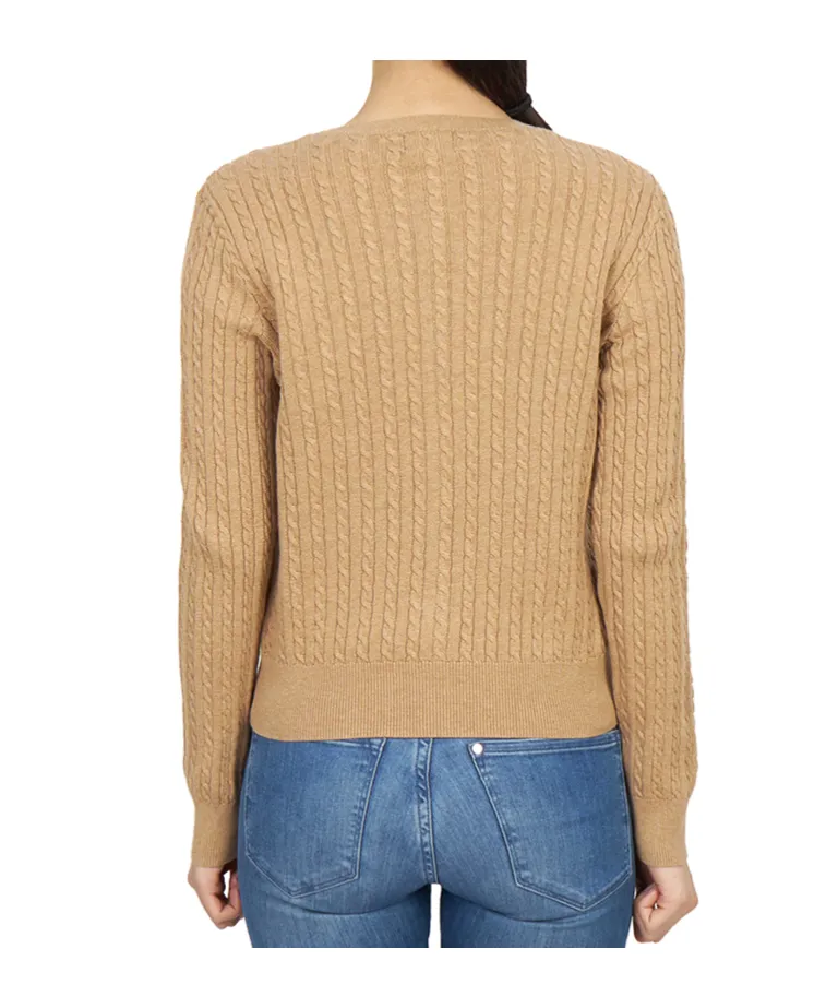 Polo Ralph Lauren Kids Logo-Embroidered Crewneck Cardigan