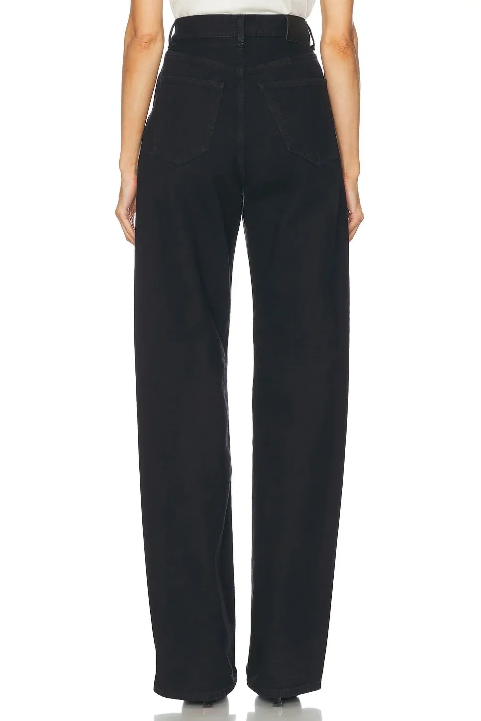 High-Waisted Wide-Leg Jeans