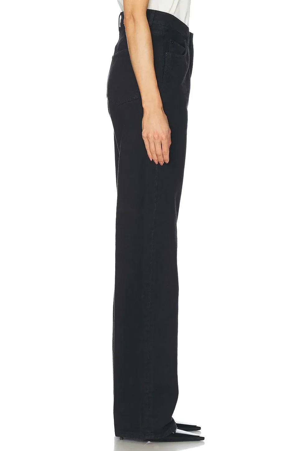 High-Waisted Wide-Leg Jeans