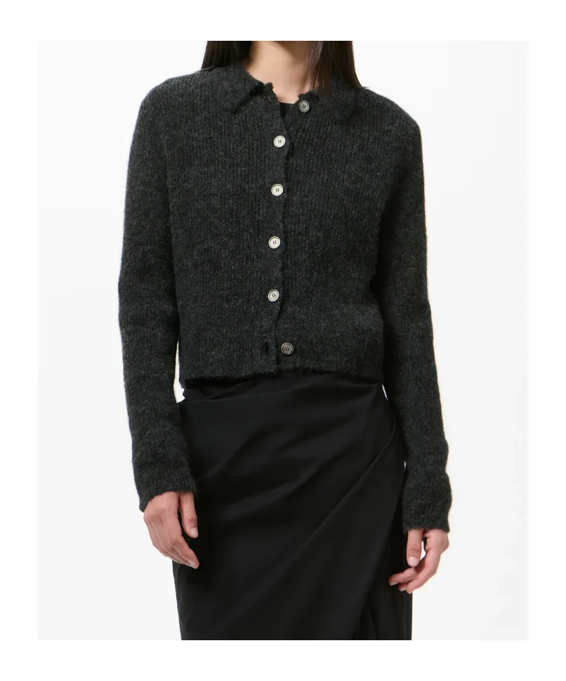 Our Legacy Cropped Fuzzy Cardigan