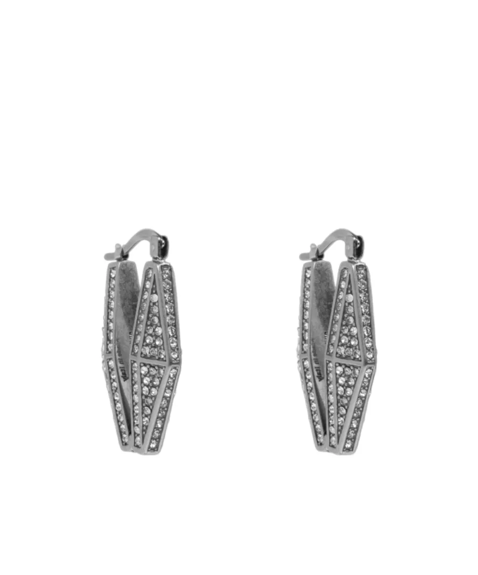 Jimmy Choo Embellished Chain Earrings