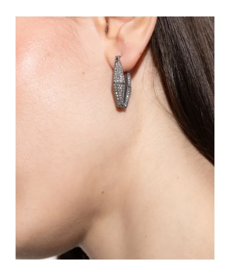 Jimmy Choo Embellished Chain Earrings
