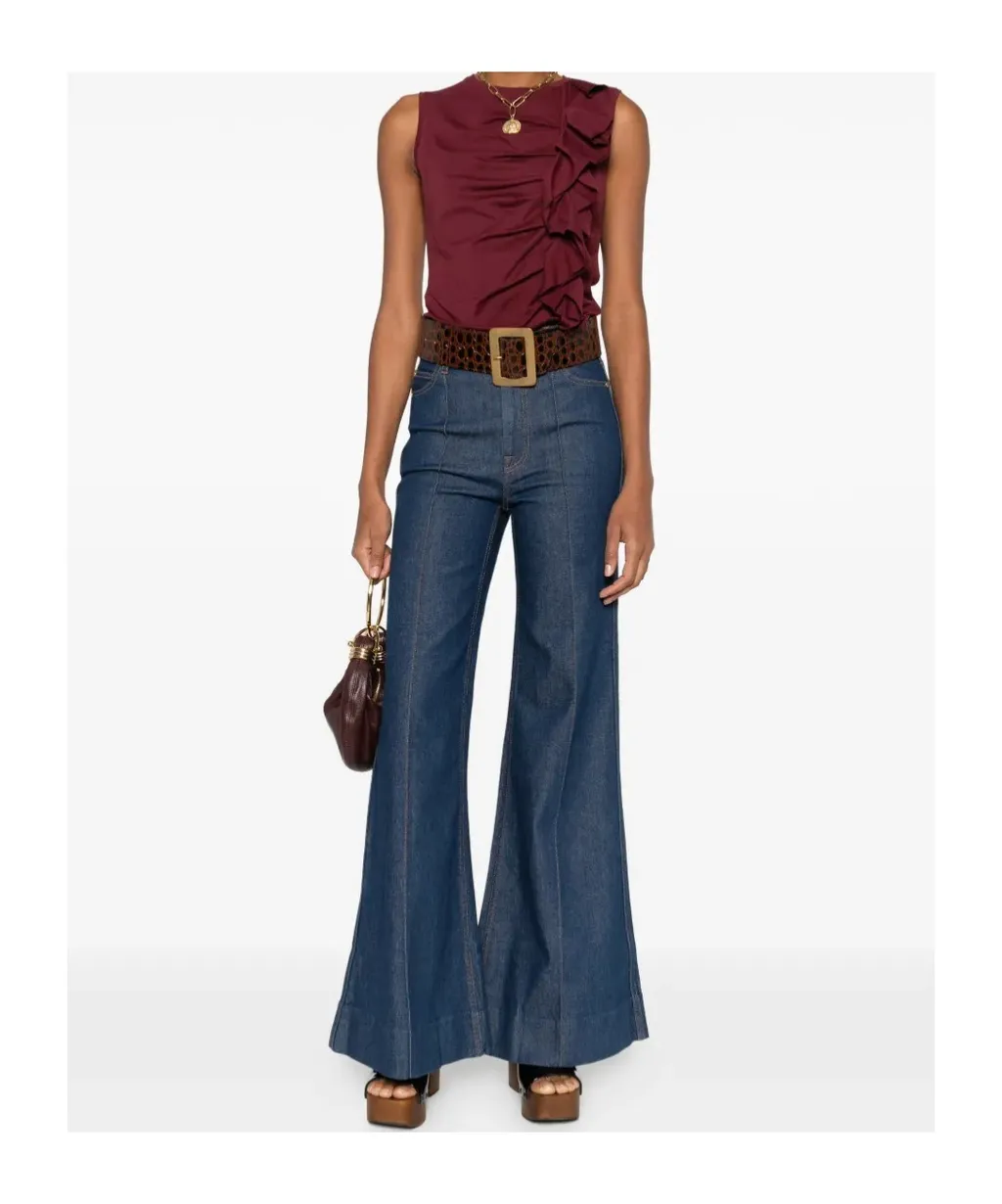 Ruffled Vest