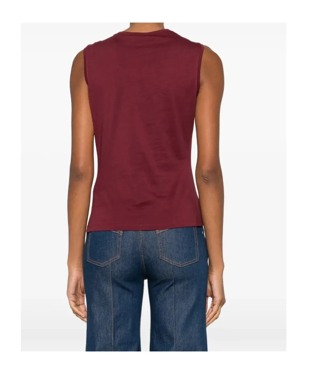 Ruffled Vest