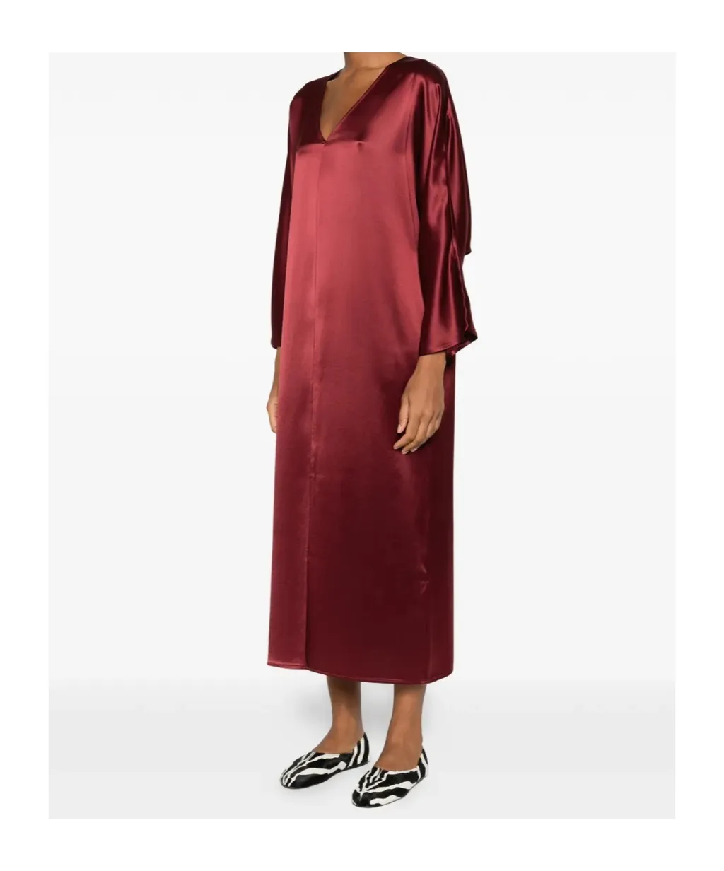 Lucina V-Neck Midi Dress