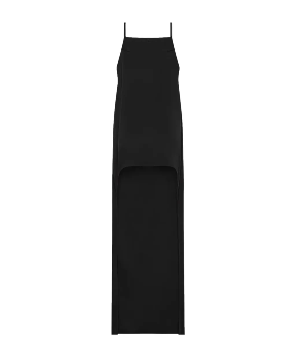 Backless Satin Dress