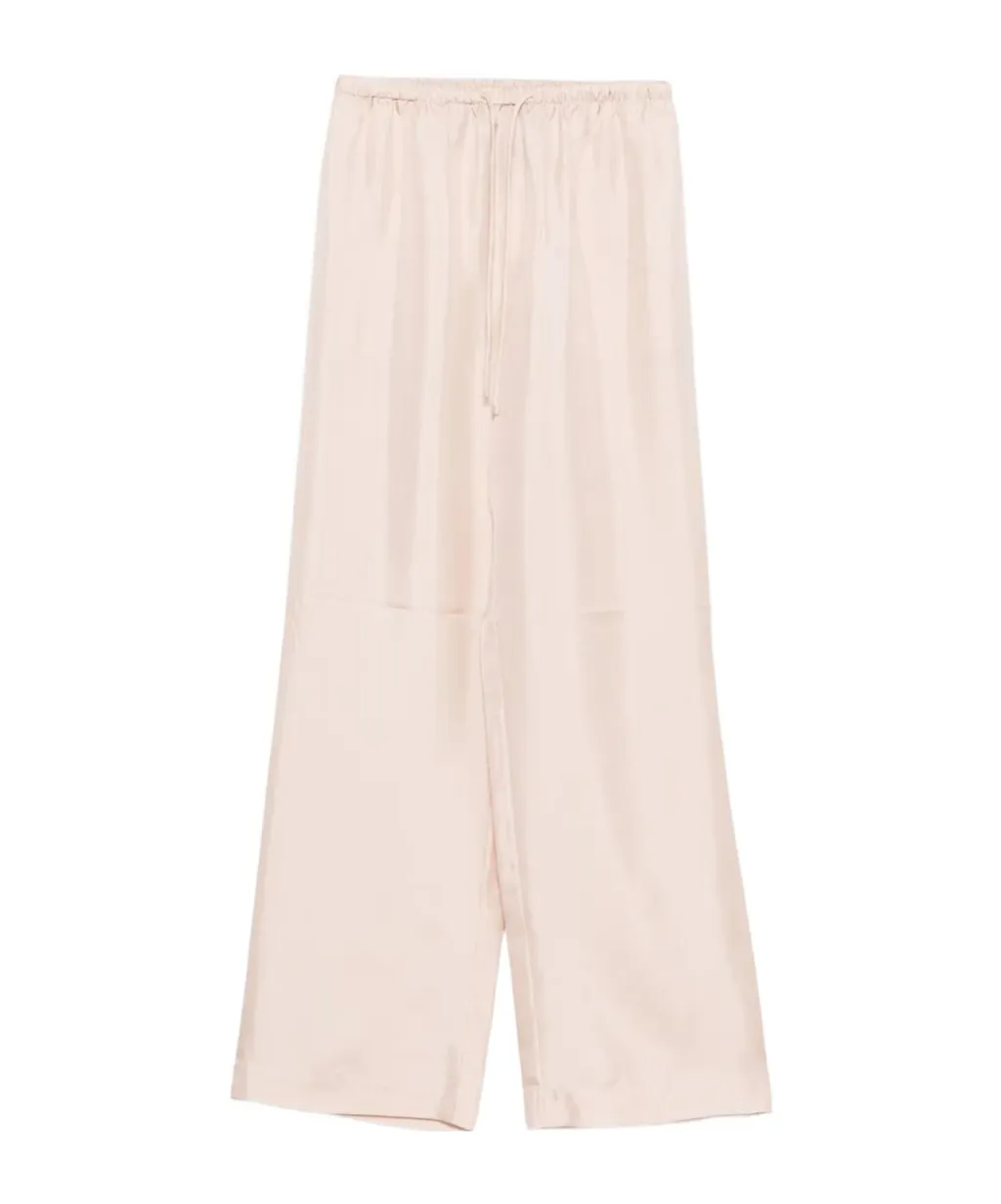 Rhe Drawstring Satin Pants