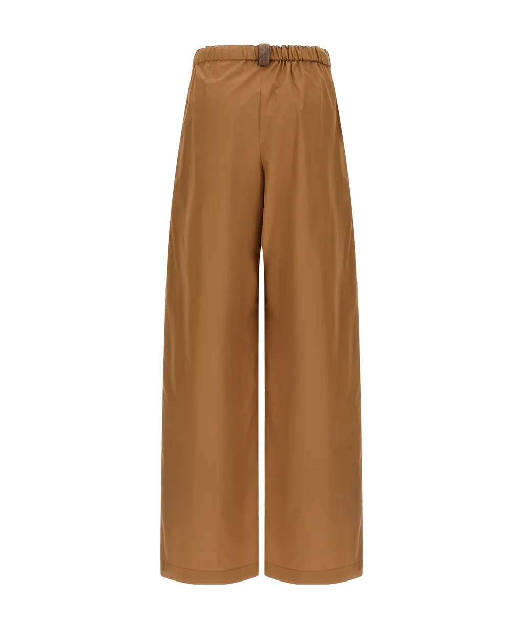 Fabiana Filippi Elasticated Waistband Loose-Leg Trousers