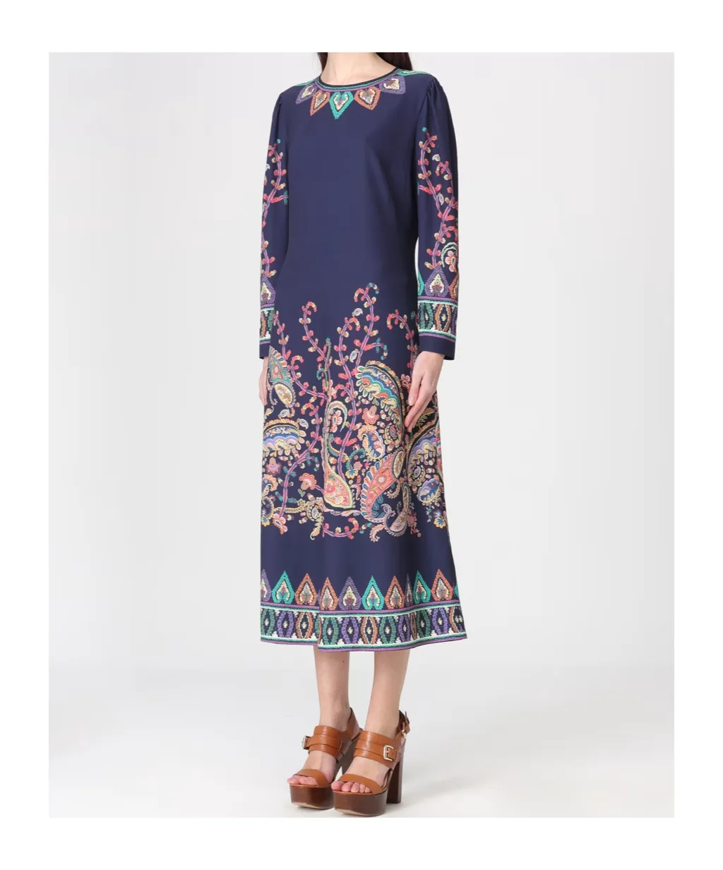 Paisley Midi Dress