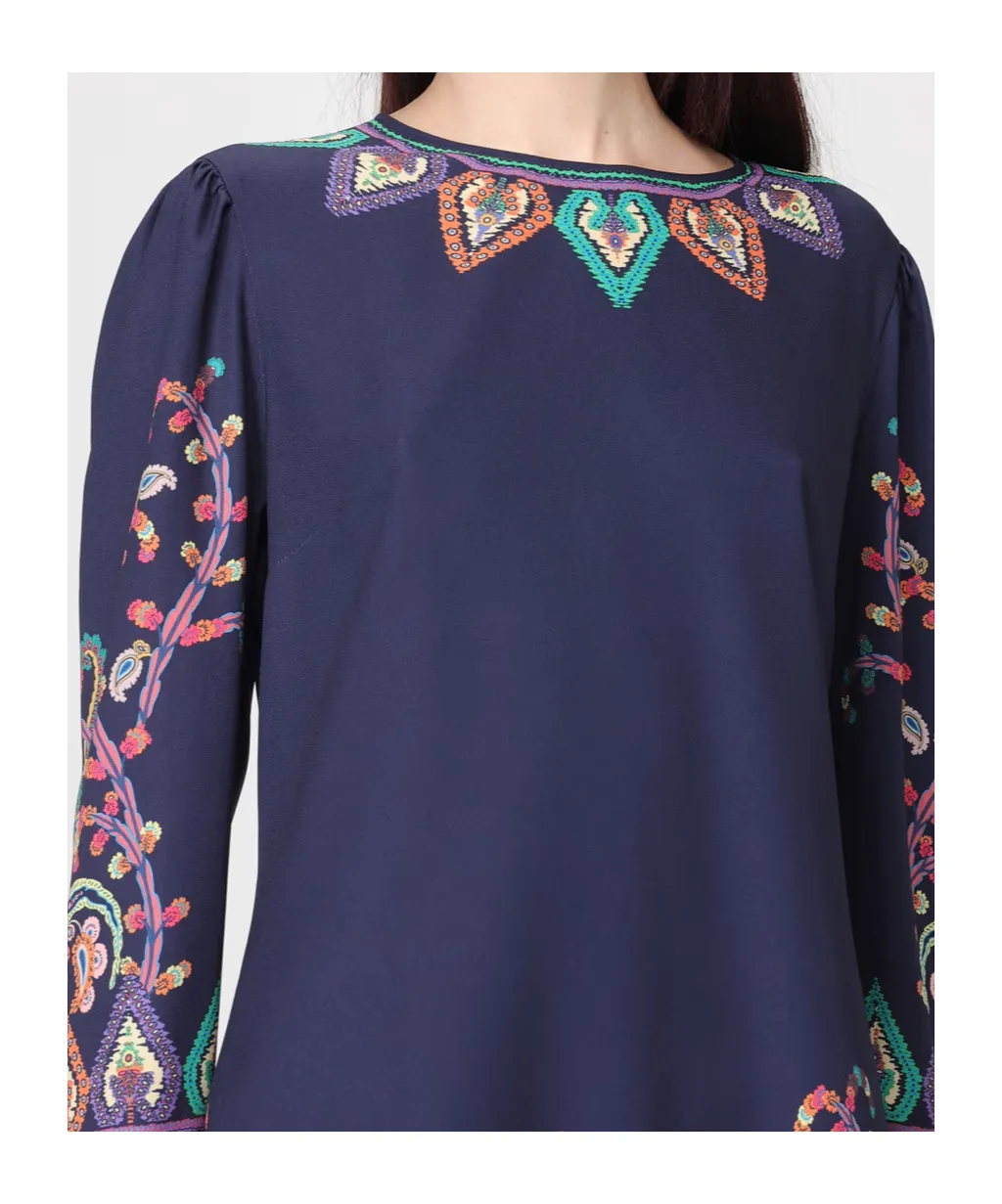Paisley Midi Dress