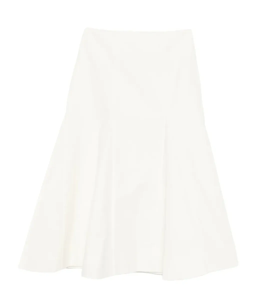 A-Line Midi Skirt