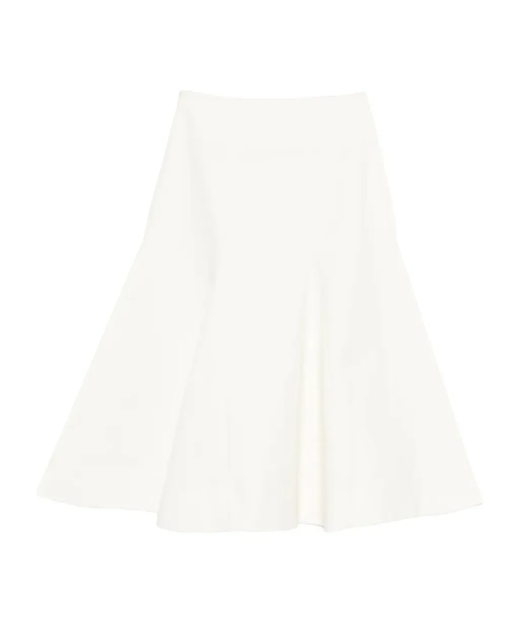 A-Line Midi Skirt