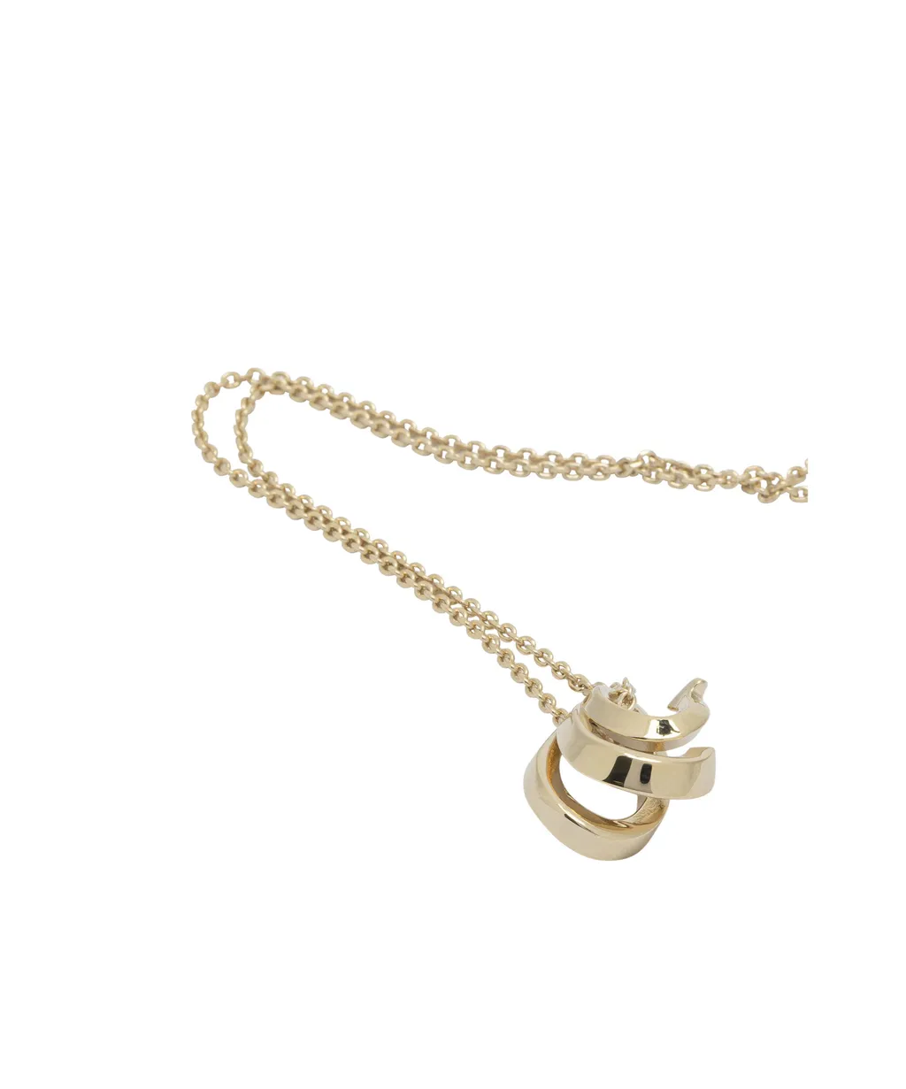 Triple-Gancini Pendant Necklace