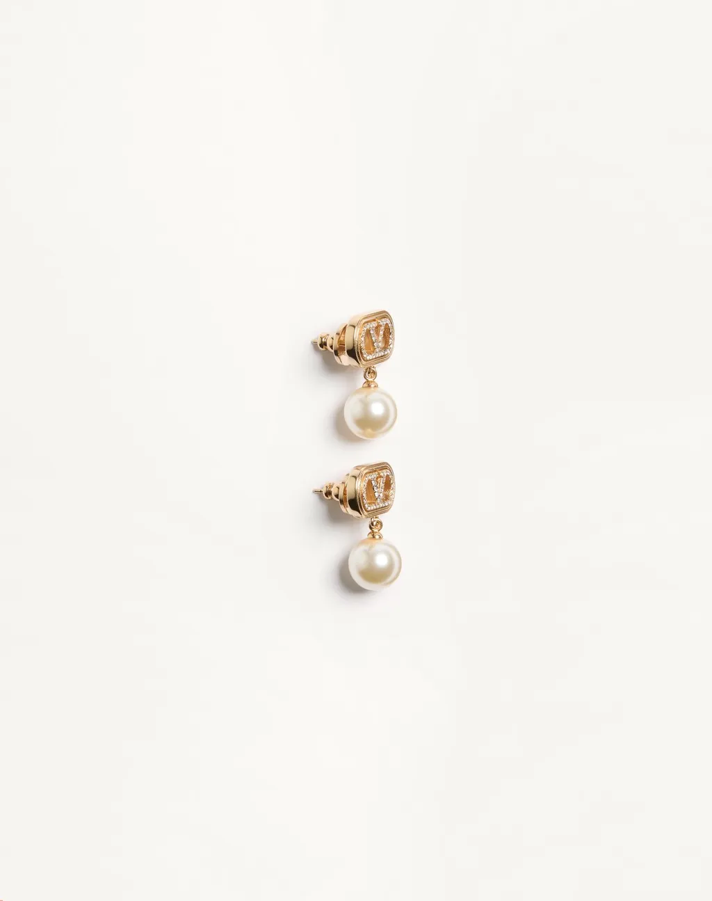 Valentino	Vlogo Signature Embellished Earrings