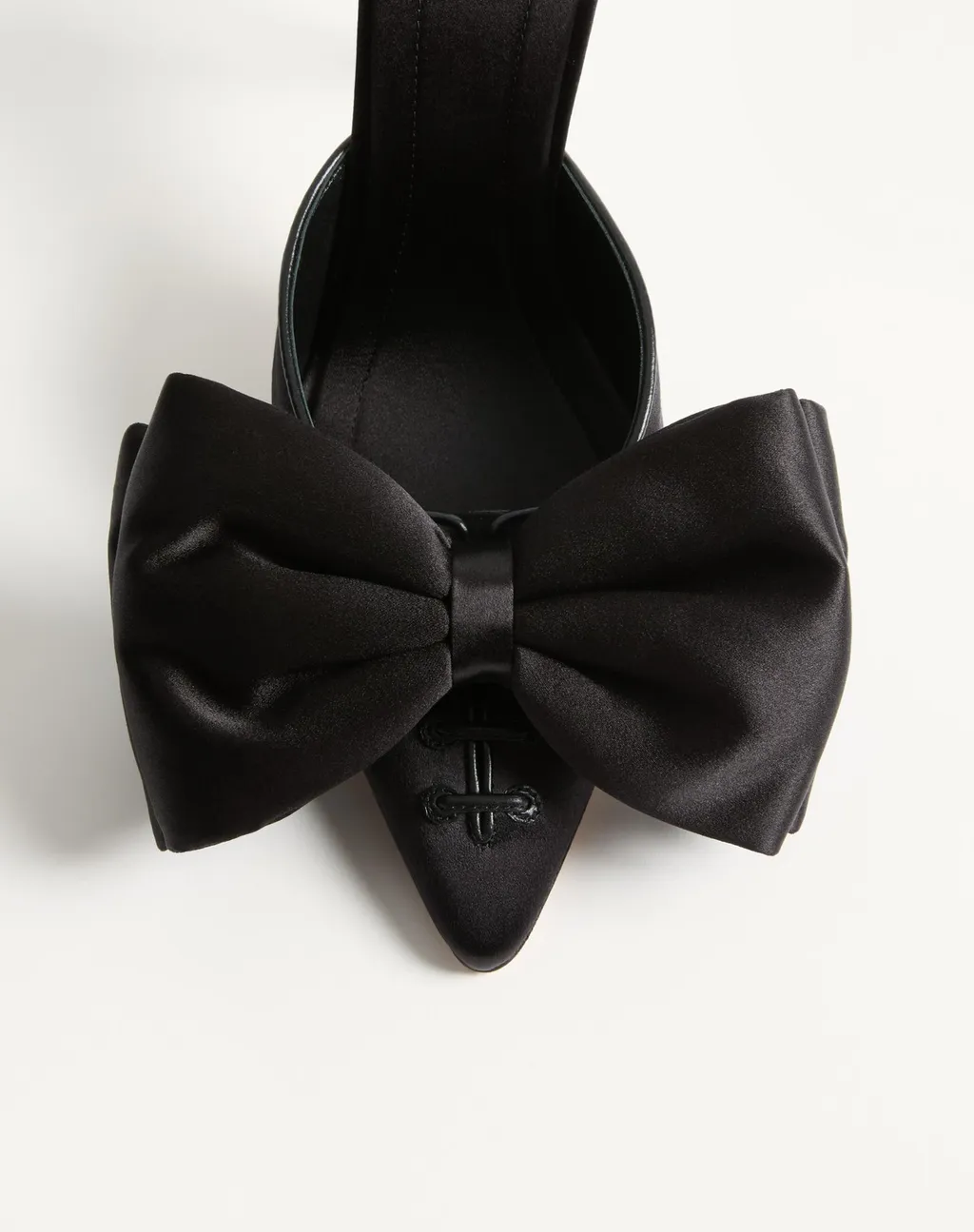Yolande Satin Mule 105Mm