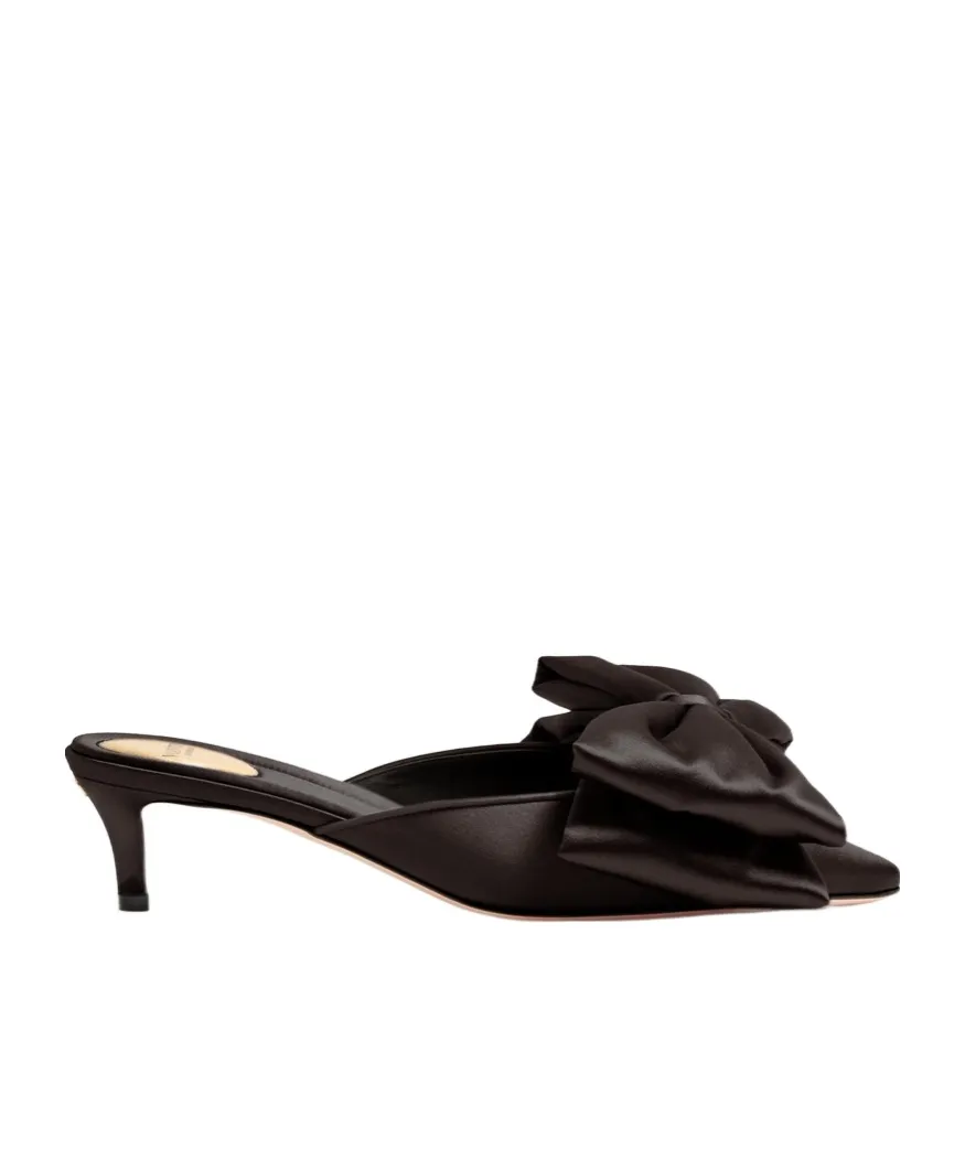 Valentino Yolande Bow Detailed Slip-On Mules