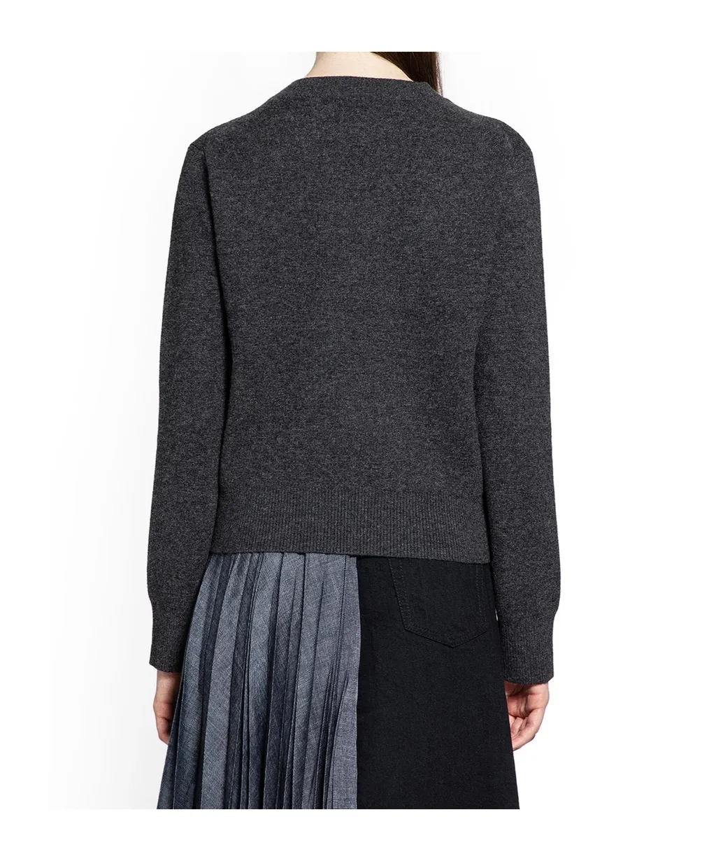 Sequined Embroidered Sweater