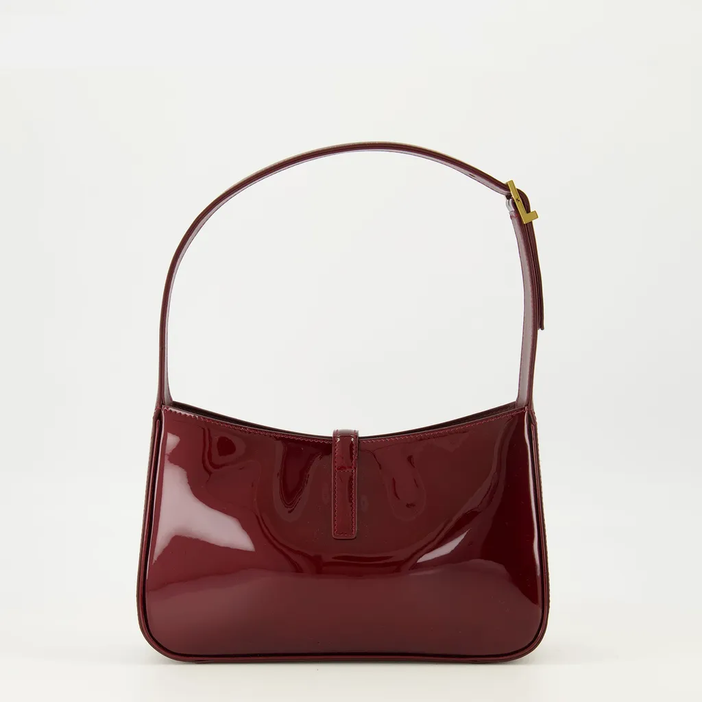 Saint Laurent Le 5 à 7 Logo Plaque Shoulder Bag