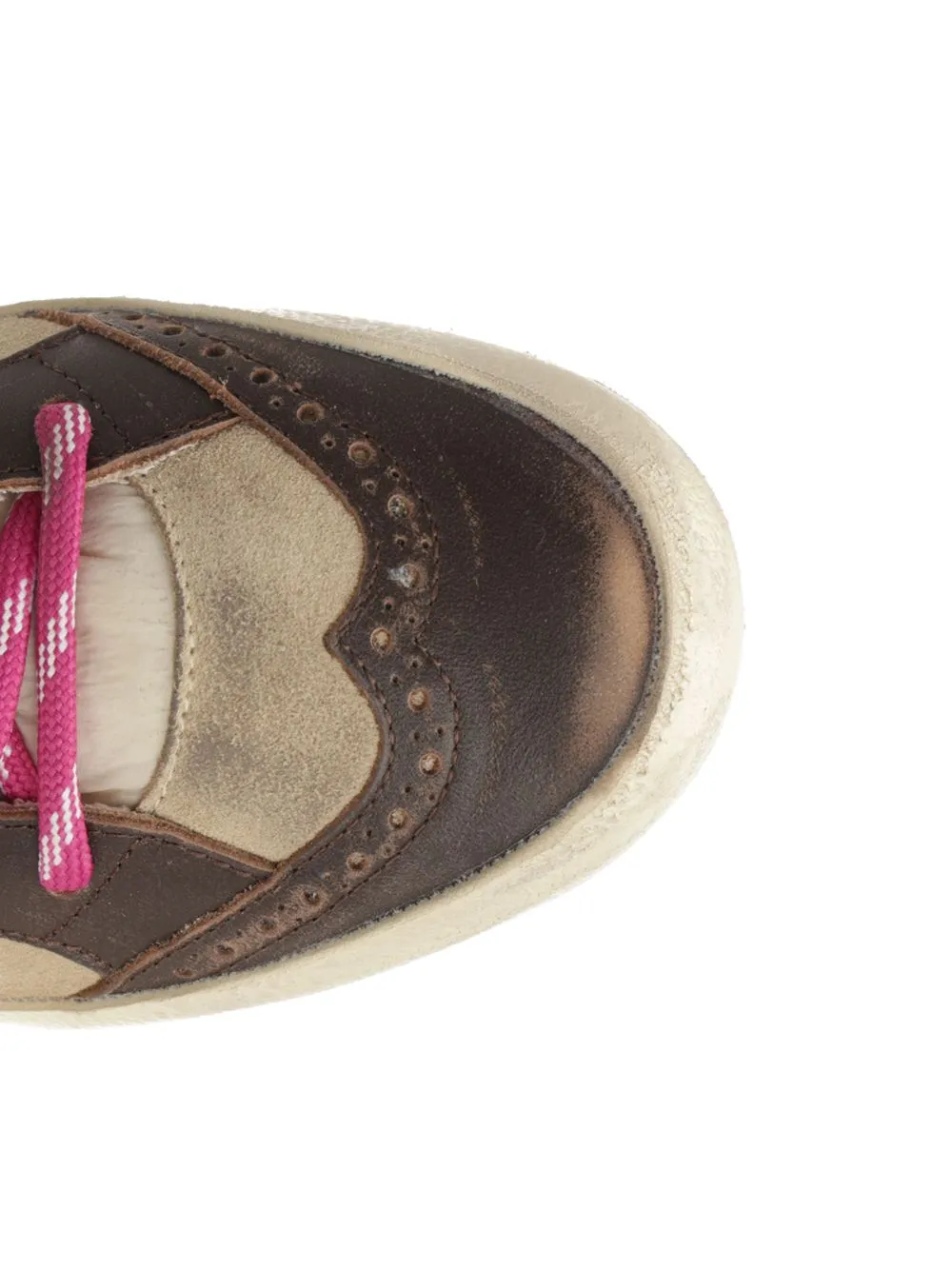 Golden Goose Deluxe Brand Distressed Star Patch Sneakers