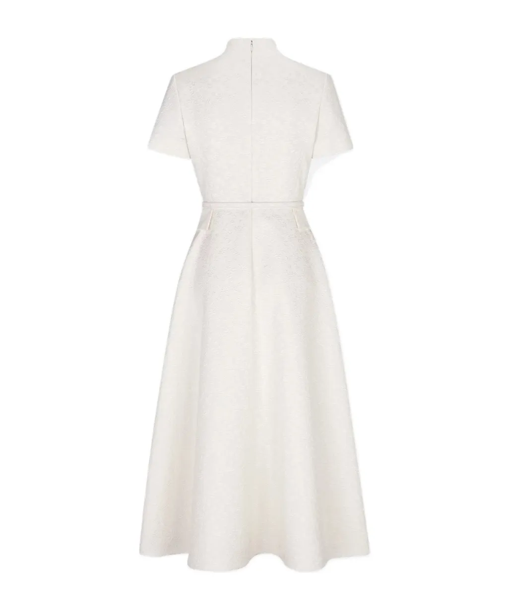 Mid-Length Belted Shirtdress