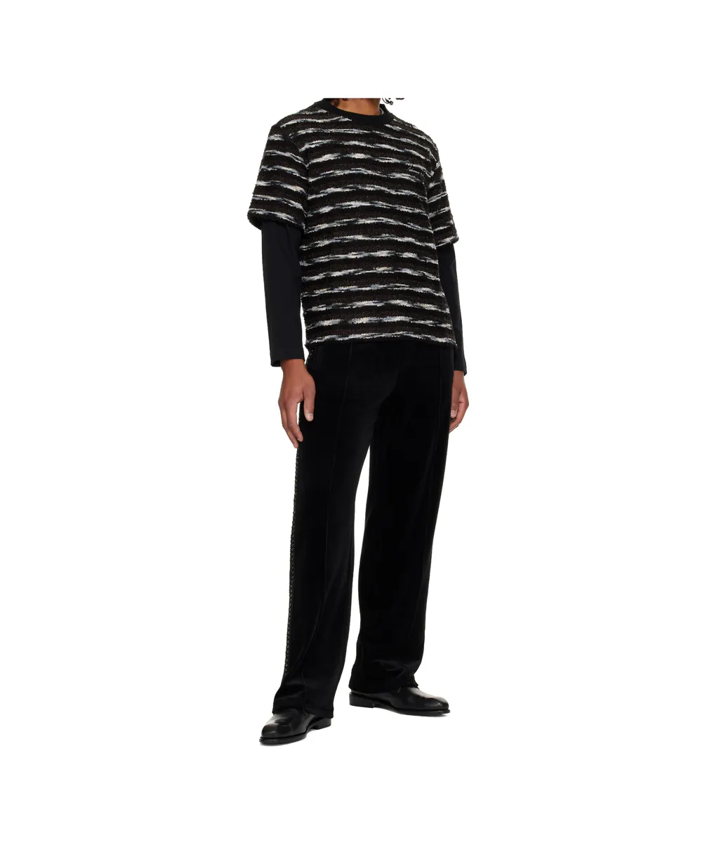 Elastic Waistband Casual Pants