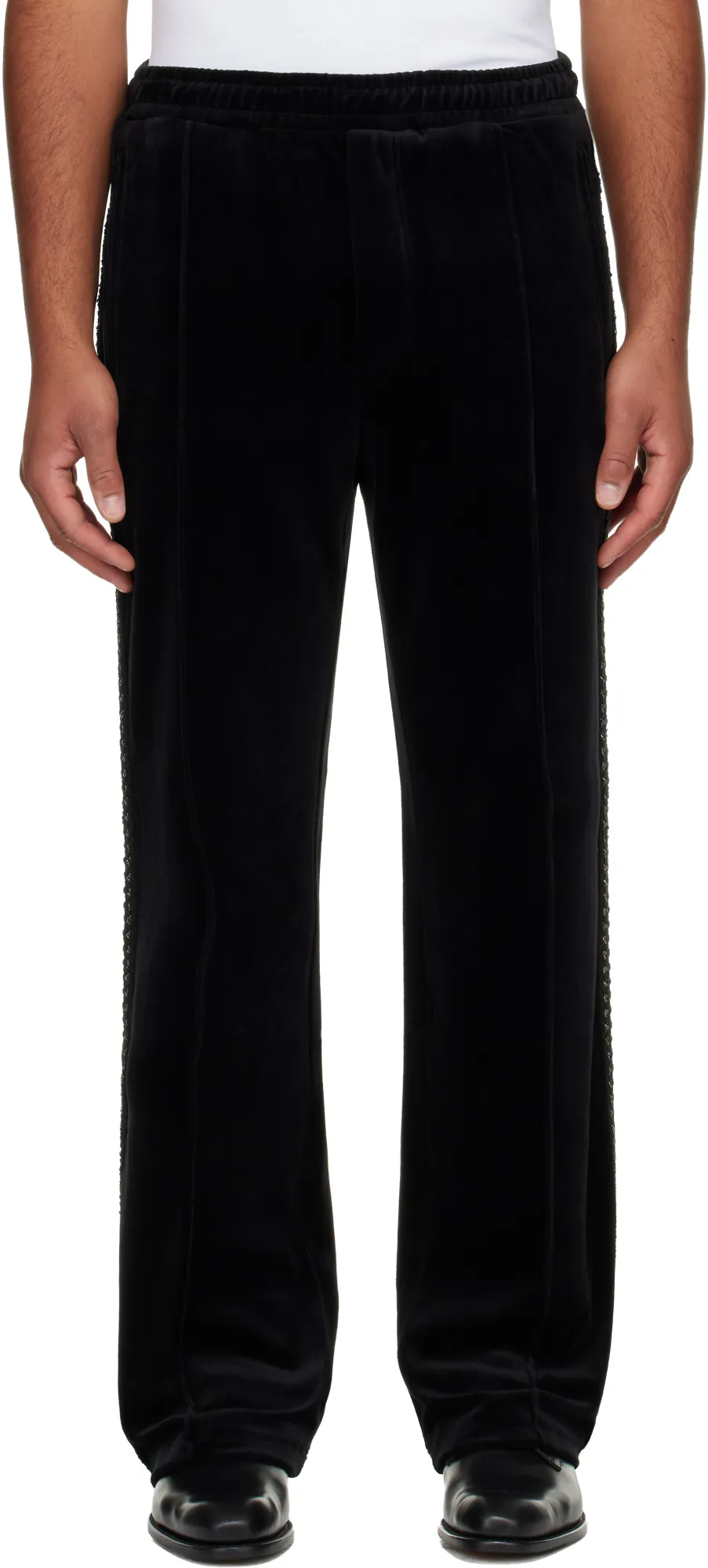 Elastic Waistband Casual Pants