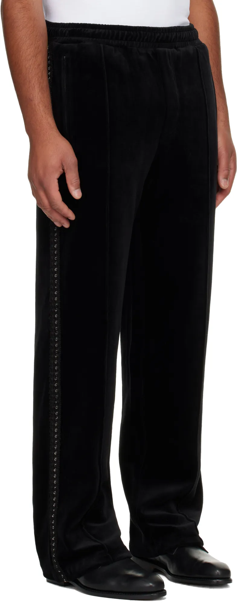 Elastic Waistband Casual Pants