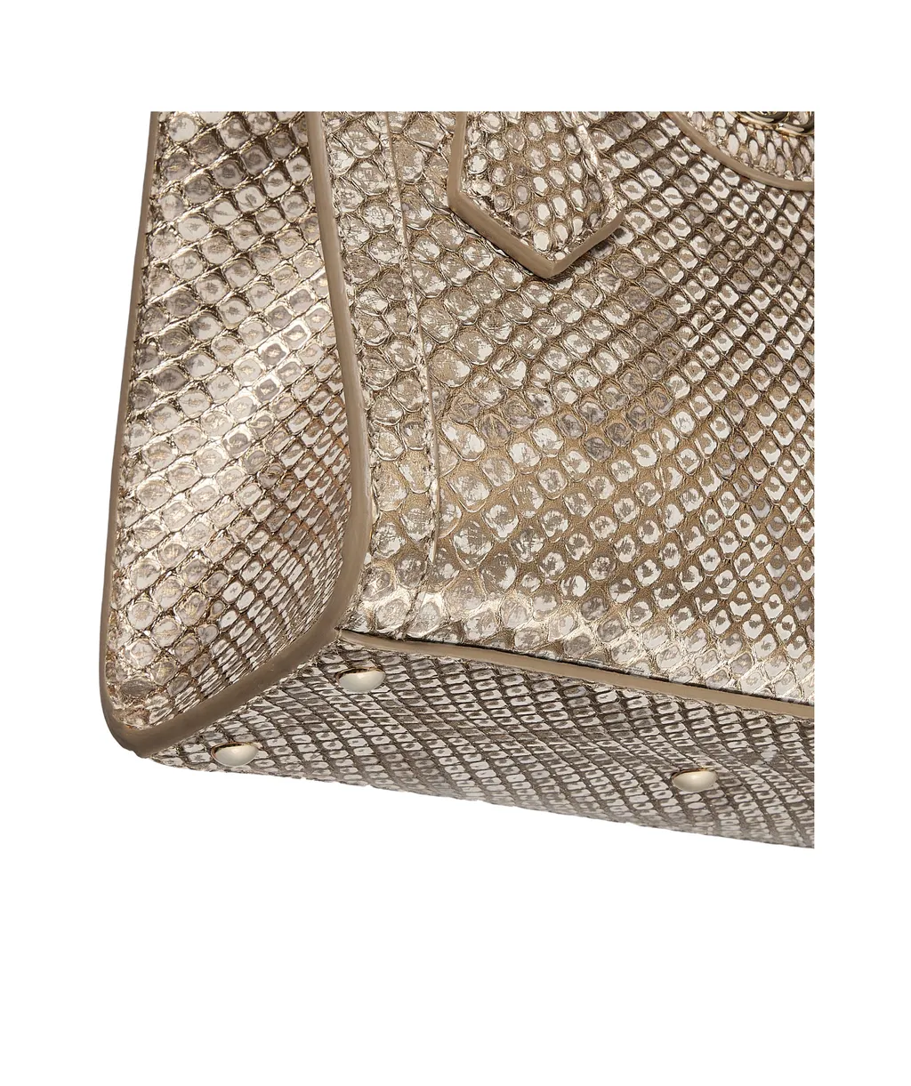 Gucci Diana Python Small Tote Bag