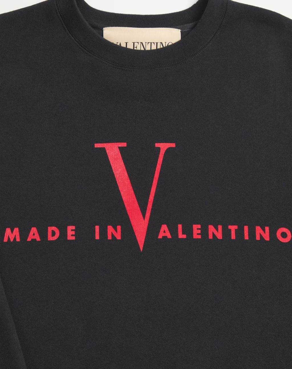 Valentino Logo Printed Crewneck Sweatshirt