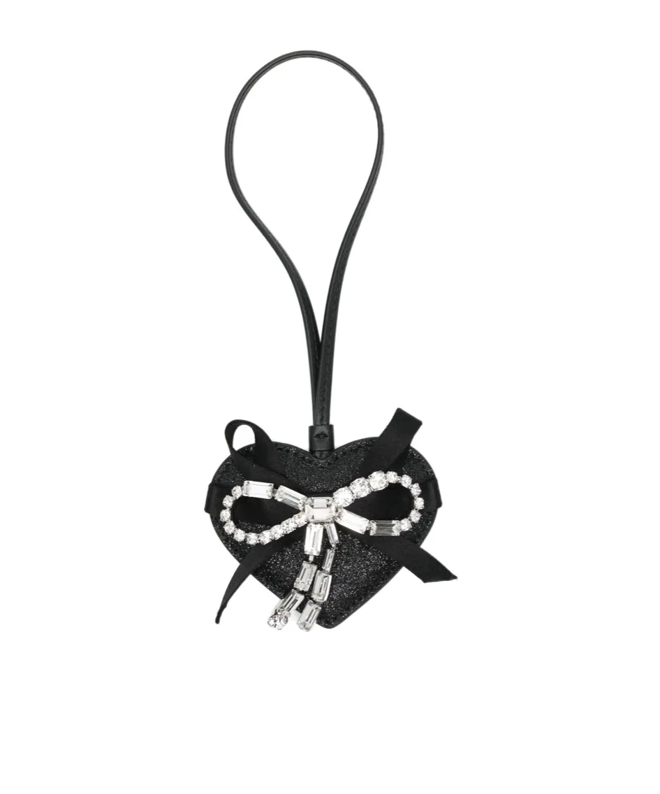 Jimmy Choo Bow Embellished Keyring