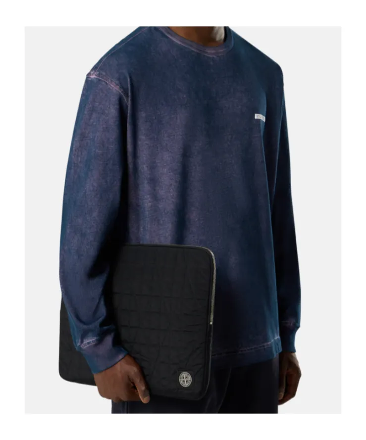 Stone Island Quilted Laptop Case