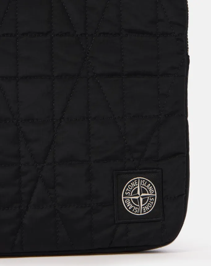 Stone Island Quilted Laptop Case