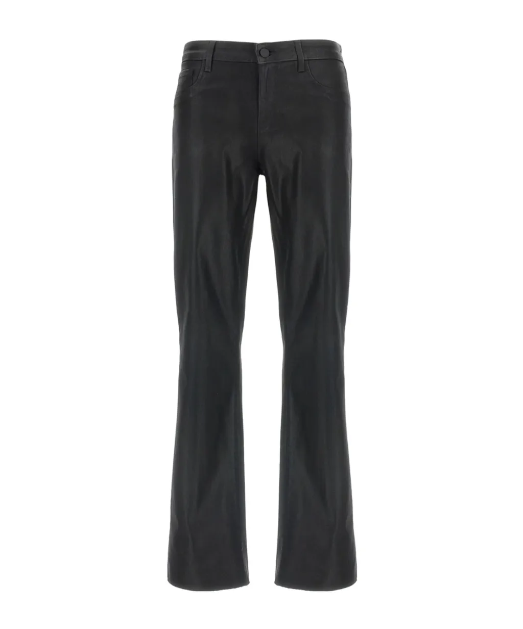 L'agence Sneeki Coated Flared Jeans