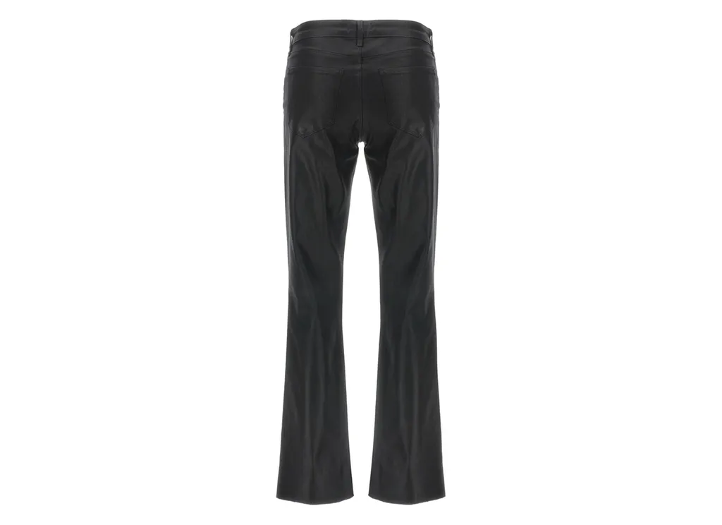 L'agence Sneeki Coated Flared Jeans