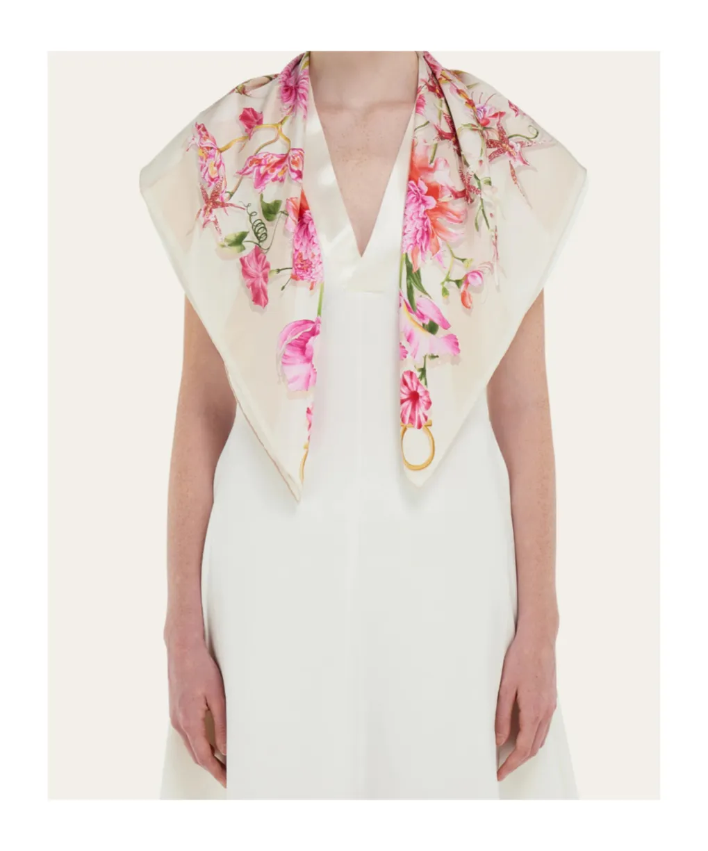 Ferragamo Gaia Printed Scarf