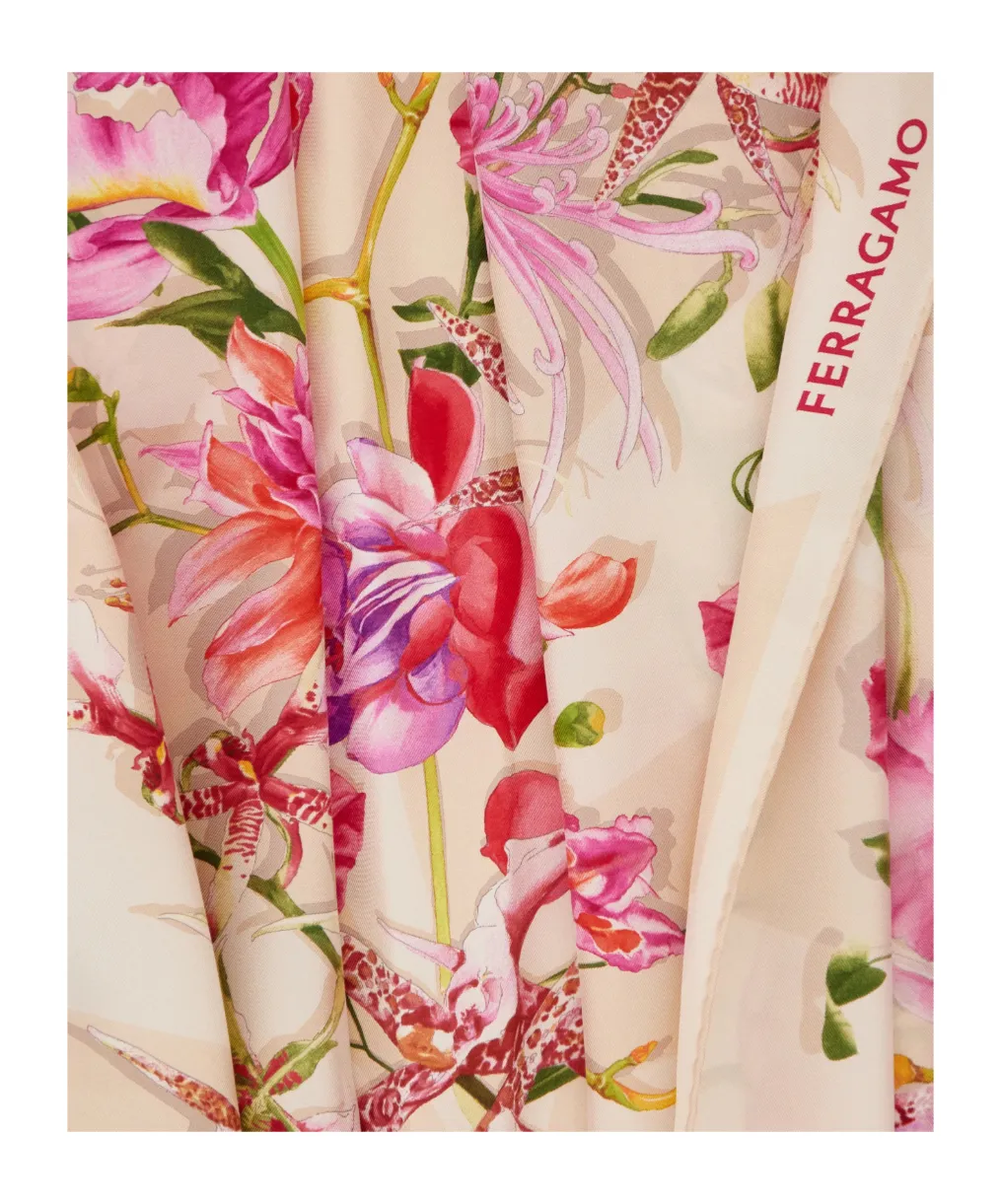 Ferragamo Gaia Printed Scarf