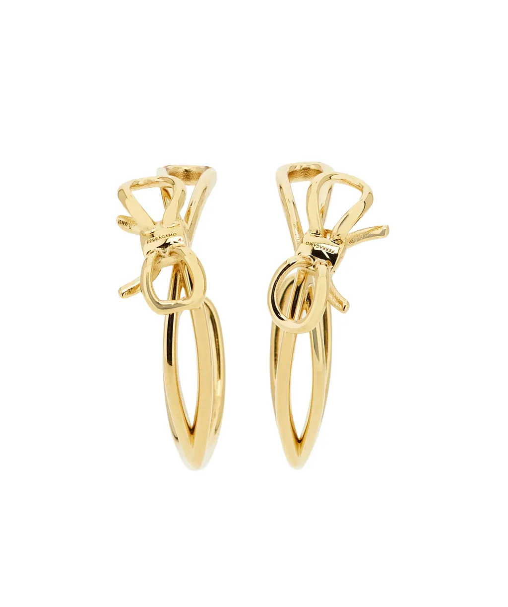 Earrings With Bow