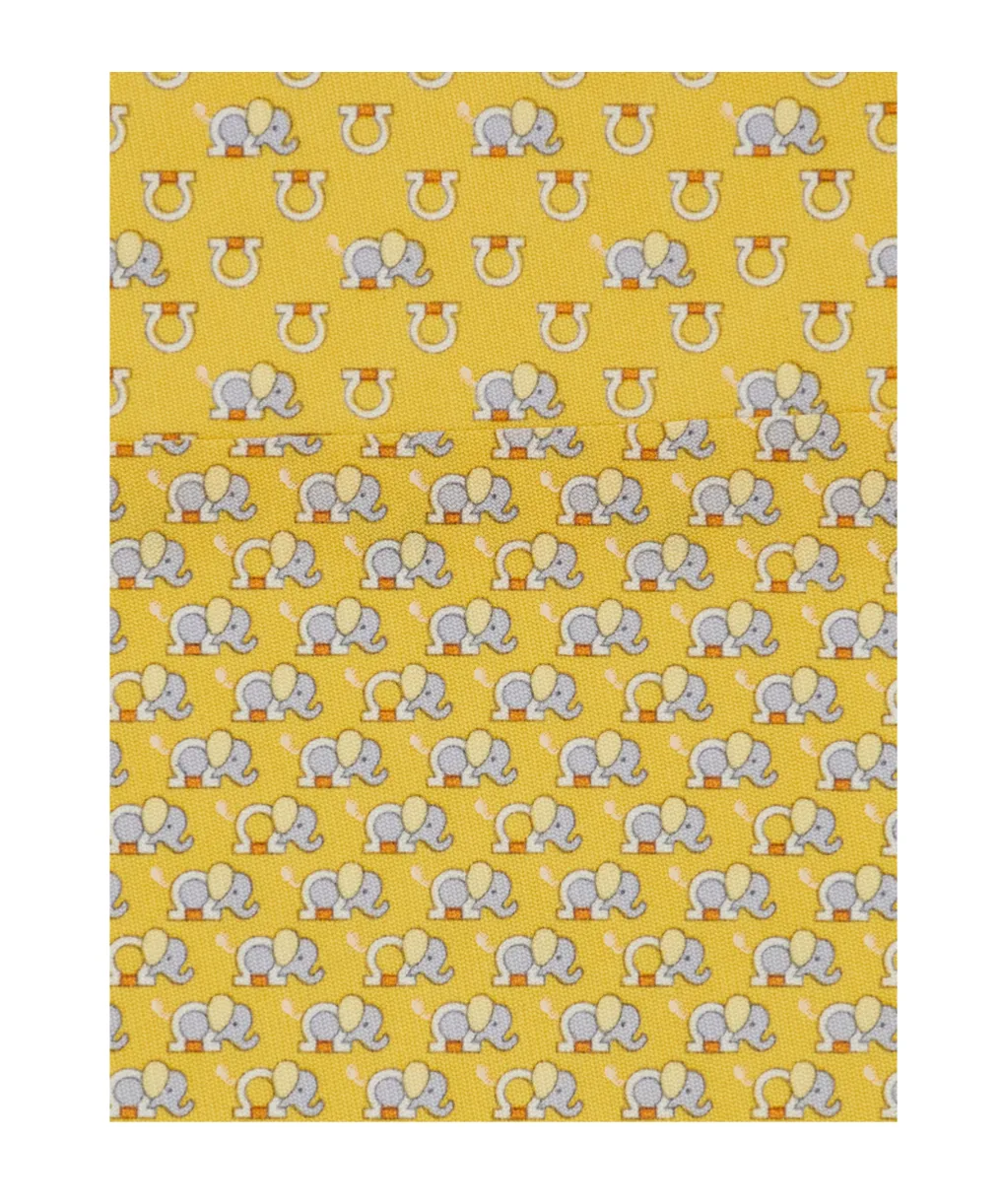 Ferragamo Elephant Printed Tie
