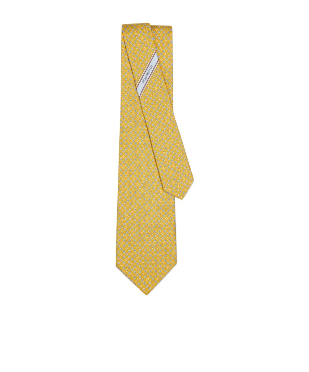 Ferragamo Floral Pattern Tie