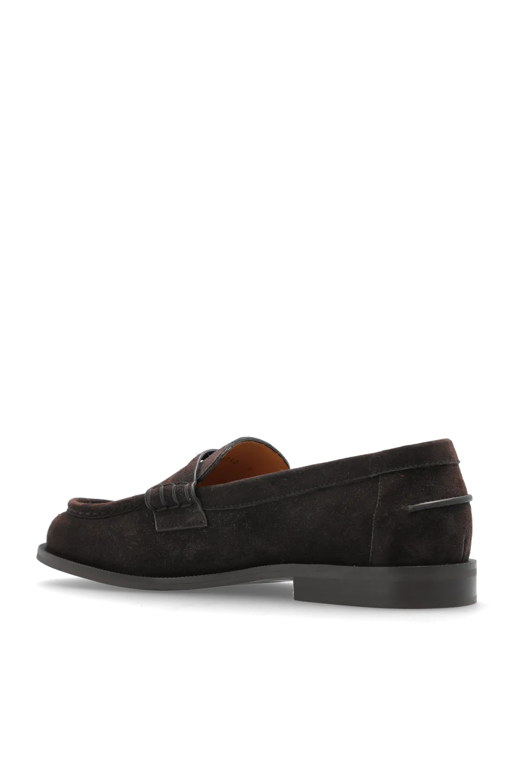Emporio Armani Round Toe Slip-On Loafers