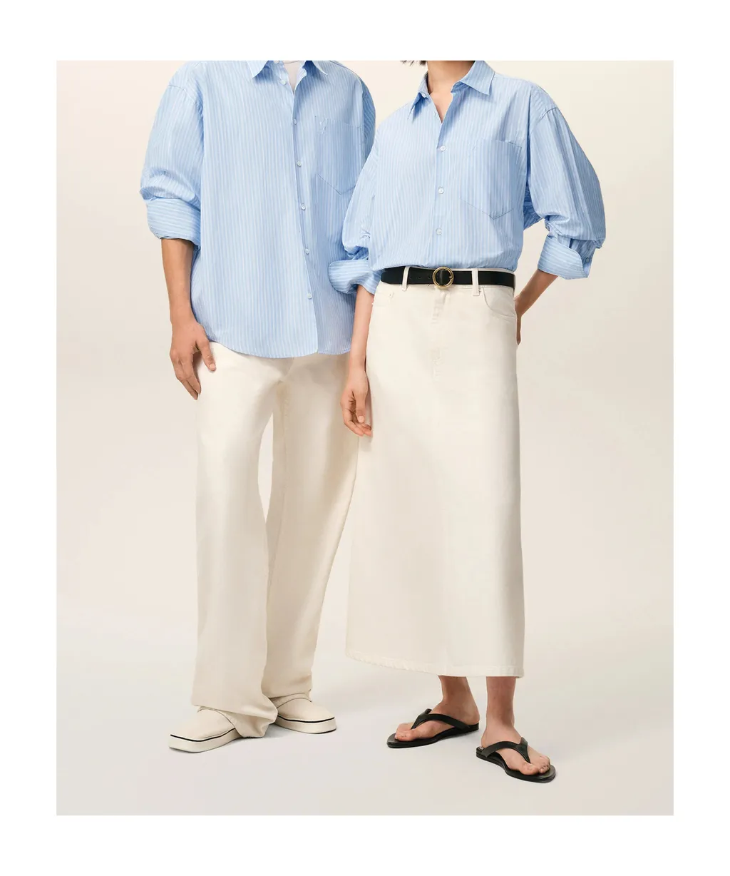 Ami Long Sleeve Ami De Coeur Boxy Shirt