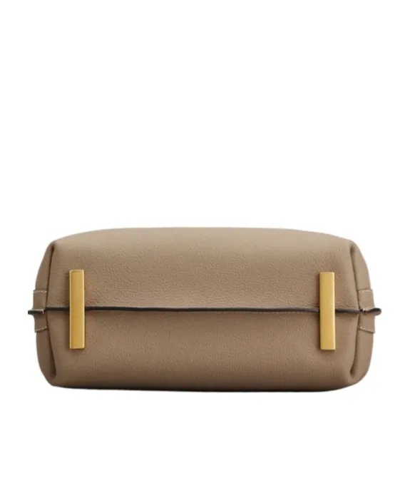 Tod's T-Plaque Belt Detail Tote Bag