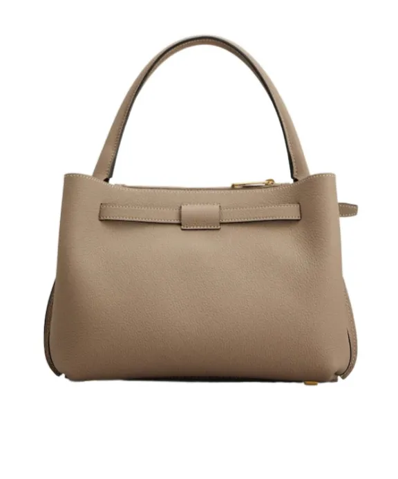 Tod's T-Plaque Belt Detail Tote Bag