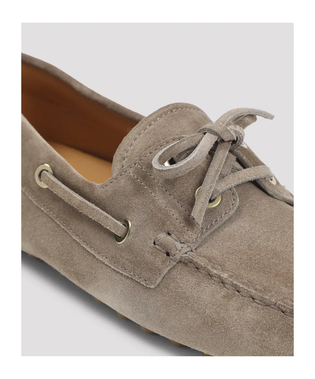 Tod's Bow Detailed Lace-Up Shoes