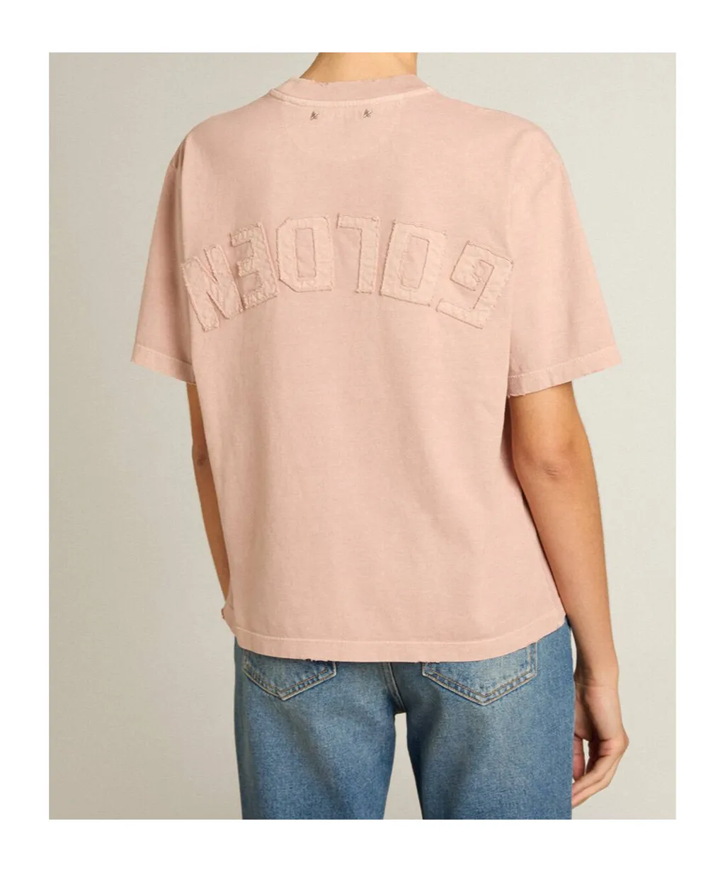 Golden Goose Deluxe Brand Boxy Logo T-Shirt